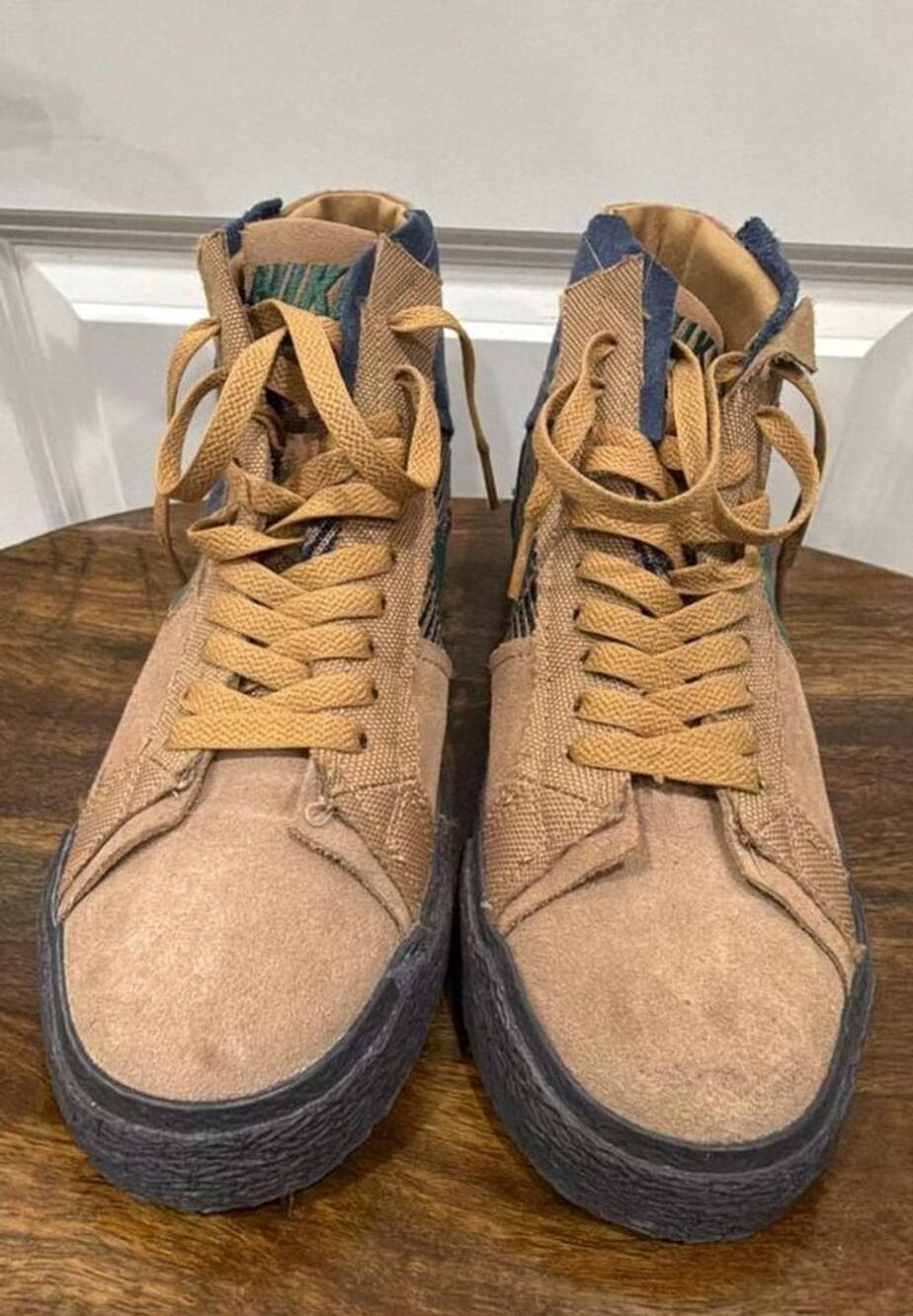 Nike SB Zoom Blazer Mid Premium Patchwork Sneaker Legend Dark Brown